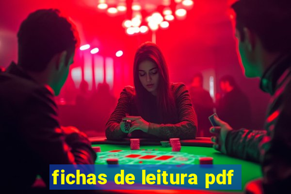 fichas de leitura pdf